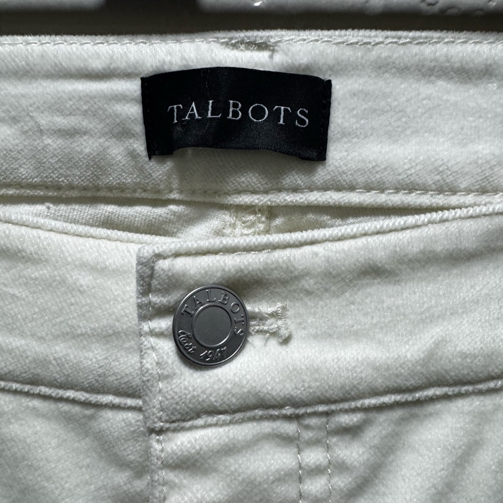 Talbots Cream Pants